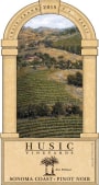 Husic Vineyards Pinot Noir 2015  Front Label