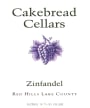 Cakebread Zinfandel 2009 Front Label