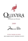 Quivira Wine Creek Ranch Mourvedre 2009  Front Label