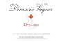 Domaine Vaquer Cotes du Roussillon Villages Les Aspres Epsilon 2014  Front Label