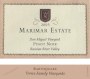 Marimar Estate Don Miguel Vineyard Earthquake Block Pinot Noir 2003 Front Label