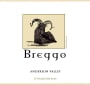 Breggo Cellars Anderson Valley Chardonnay 2010 Front Label