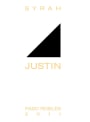 Justin Paso Robles Syrah 2011 Front Label