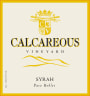 Calcareous Vineyard Syrah 2008 Front Label