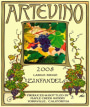Maple Creek Winery Artevino Largo Ridge Zinfandel 2008 Front Label