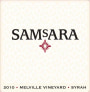 SAMsARA Melville Vineyard Syrah 2010  Front Label