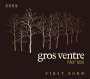 Gros Ventre Cellars First Born Pinot Noir 2009  Front Label