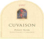 Cuvaison Carneros Pinot Noir 1997  Front Label