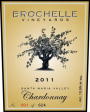 Brochelle Vineyards Chardonnay 2011 Front Label