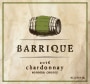 Barrique Chardonnay 2016  Front Label