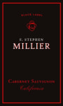F. Stephen Millier Black Label Cabernet Sauvignon 2016  Front Label