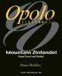 Opolo Mountain Zinfandel 2007 Front Label
