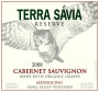 Terra Savia Reserve Cabernet Sauvignon 2008  Front Label
