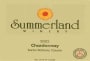 Summerland Santa Barbara Chardonnay 2002  Front Label