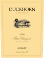Duckhorn Stout Vineyard Merlot 2009  Front Label