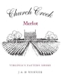 Chatham Vineyards Church Creek Merlot 2013 Front Label