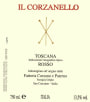 Corzano e Paterno Toscana Il Corzano Rosso 2012  Front Label