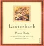 Lauterbach Cellars Pinot Noir 2008 Front Label
