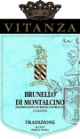 Vitanza Brunello di Montalcino Tradizione 2011 Front Label