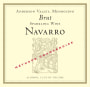 Navarro Brut  Front Label