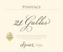 Spier 21 Gables Pinotage 2014  Front Label
