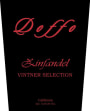 Doffo Winery Vintner Selection Reserve Zinfandel 2012  Front Label