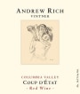 Andrew Rich Coup d'Etat Red 2008  Front Label