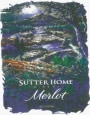 Sutter Home Merlot 2002 Front Label