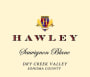 Hawley Sauvignon Blanc 2012 Front Label