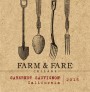 Farm & Fare Cellars  2016 Front Label