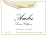 Anaba Soberanes Vineyard Pinot Noir 2010 Front Label