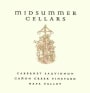 Midsummer Cellars Canon Creek Vineyard Cabernet Sauvignon 2012 Front Label