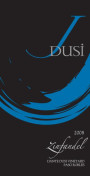 J Dusi Wines Dante Dusi Vineyard Zinfandel 2008  Front Label