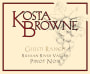 Kosta Browne Giusti Ranch Pinot Noir 2013 Front Label