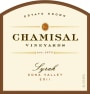 Chamisal Vineyards Estate Syrah 2011 Front Label