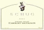 Schug Sonoma Valley Cabernet Sauvignon 2003 Front Label
