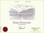 Araujo Eisele Vineyard Syrah 2014 Front Label