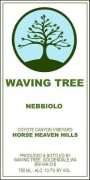 Waving Tree Winery and Vineyards Coyote Canyon Vineyard Nebbiolo 2007 Front Label