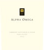 Alpha Omega Cabernet Sauvignon and Syrah  2013  Front Label