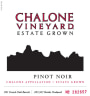 Chalone Estate Pinot Noir 2008  Front Label