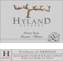 Hyland Estates Founder's Selection Pinot Noir 2014 Front Label