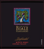 Robert Biale Vineyards Monte Rosso Zinfandel 2014  Front Label