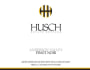 Husch Anderson Valley Pinot Noir 2011 Front Label
