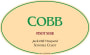 Cobb Wines Hill Vineyard Pinot Noir 2010  Front Label