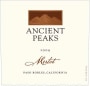Ancient Peaks Paso Robles Merlot 2009 Front Label