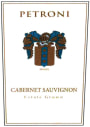 Petroni Vineyards Cabernet Sauvignon 2007 Front Label