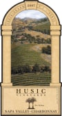 Husic Vineyards Chardonnay 2007  Front Label
