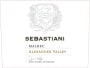 Sebastiani Alexander Valley Malbec 2016  Front Label
