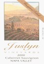 Juslyn Vineyard Select Cabernet Sauvignon 2000 Front Label