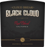 Cloud Break Black Cloud Red 2017  Front Label